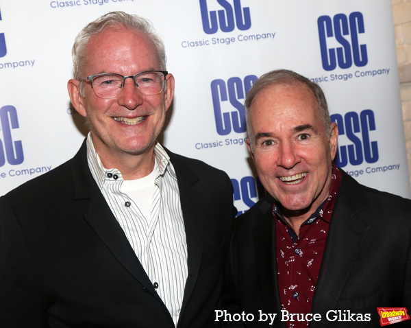 Orchestrator Bruce Coughlin and Composer Stephen Flaherty Photo