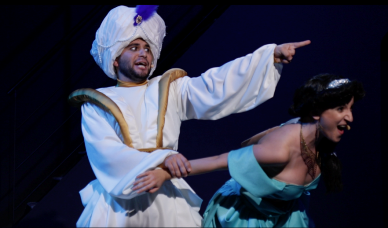 aladdin e jasmine al teatro martinitt di Milano