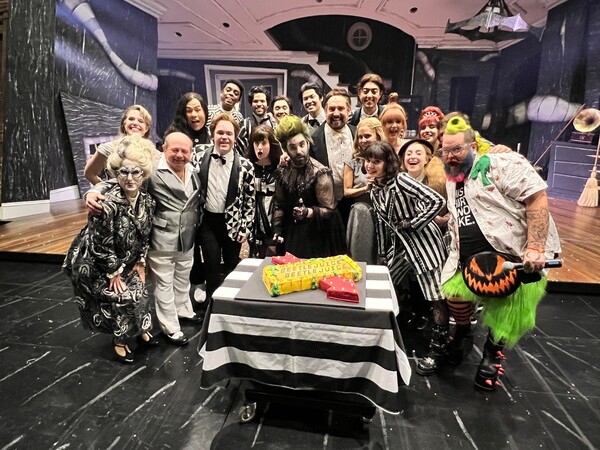 Video/Photos: BEETLEJUICE Celebrates Halloween on Broadway Image