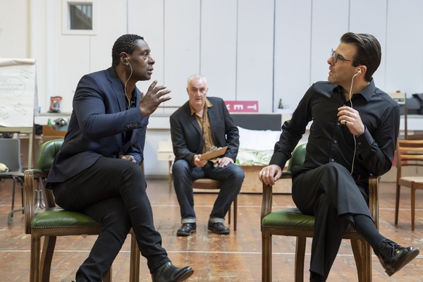 Photos: Inside Rehearsal For BEST OF ENEMIES, Starring Zachary Quinto and More! Image