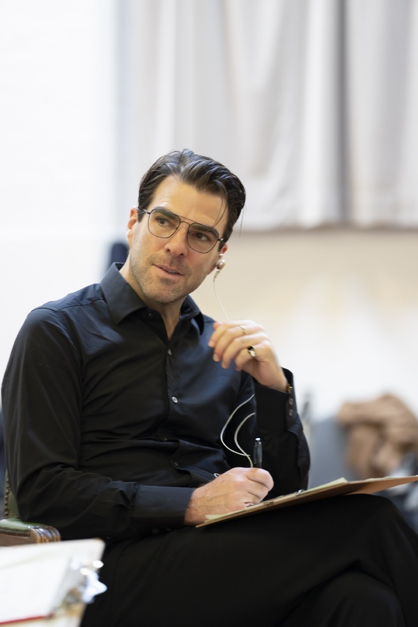 Photos: Inside Rehearsal For BEST OF ENEMIES, Starring Zachary Quinto and More! Image