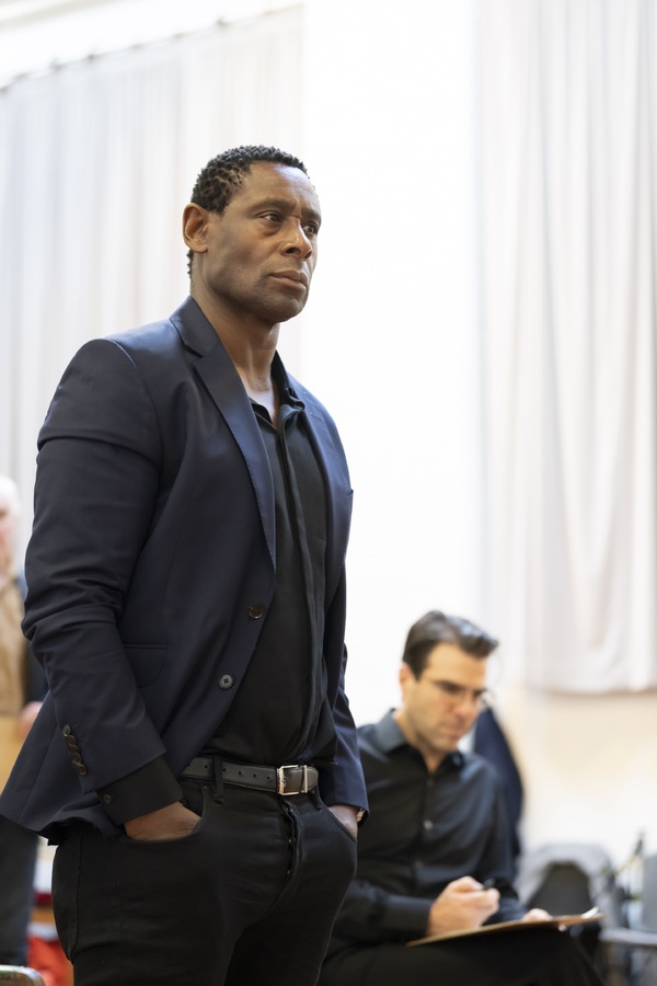 Photos: Inside Rehearsal For BEST OF ENEMIES, Starring Zachary Quinto and More! Image