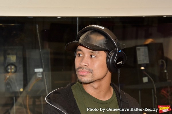 Photo Exclusive: See the Cast of ALADDIN in the Recording Studio for CAROLS FOR A CURE 2022 Image