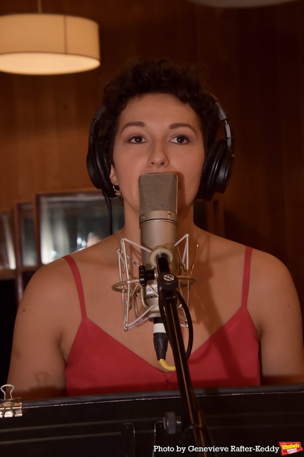 Photo Exclusive: See the Cast of ALADDIN in the Recording Studio for CAROLS FOR A CURE 2022 Image