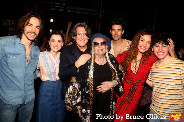 Photos: Joni Mitchell Joins the Cast of ALMOST FAMOUS Backstage on Opening Night Image