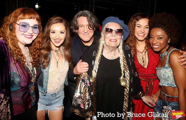 Photos: Joni Mitchell Joins the Cast of ALMOST FAMOUS Backstage on Opening Night Image