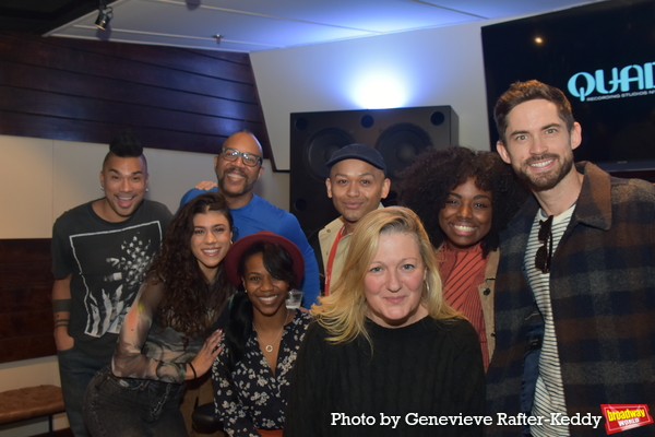 Photo Exclusive: The Cast of MOULIN ROUGE! THE MUSICAL Records CAROLS FOR A CURE 2022 Image