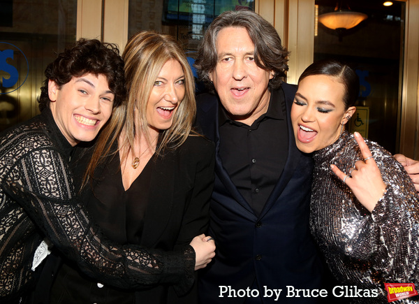 Casey Likes, Producer Lia Vollack, Cameron Crowe and Solea Pfeiffer  Photo