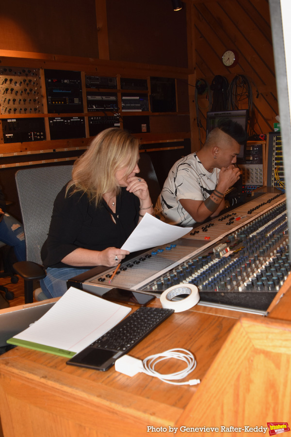 Lynn Pinto (Producer) and Andros Rodriguez (Engineer) Photo