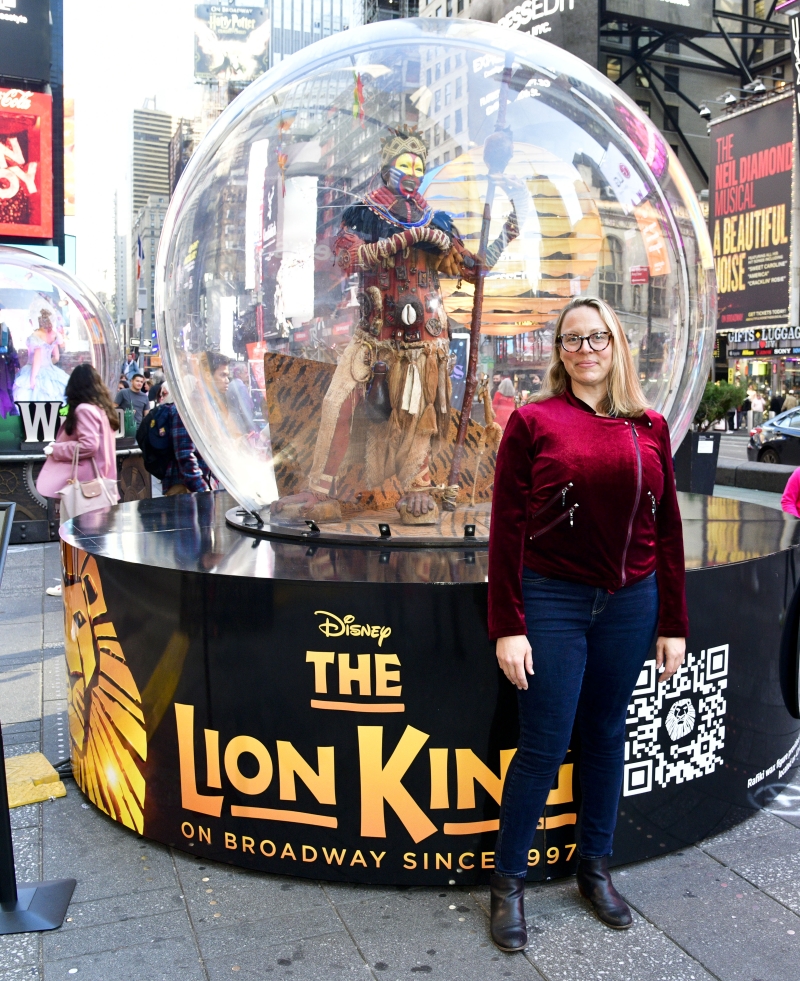 Photos: The 2022 Show Globes Arrive in Times Square Image