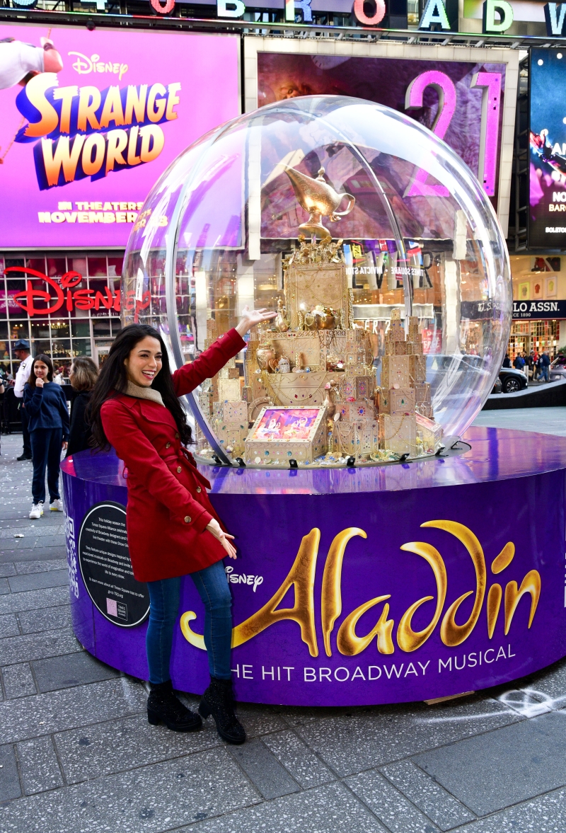 Photos: The 2022 Show Globes Arrive in Times Square Image