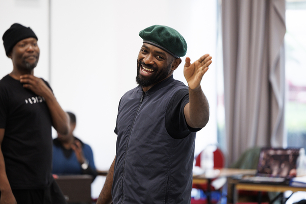 Photos/Video: First Look at Michael Luwoye and the Cast of MANDELA in Rehearsal Image