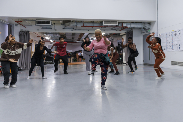Photos/Video: First Look at Michael Luwoye and the Cast of MANDELA in Rehearsal Image