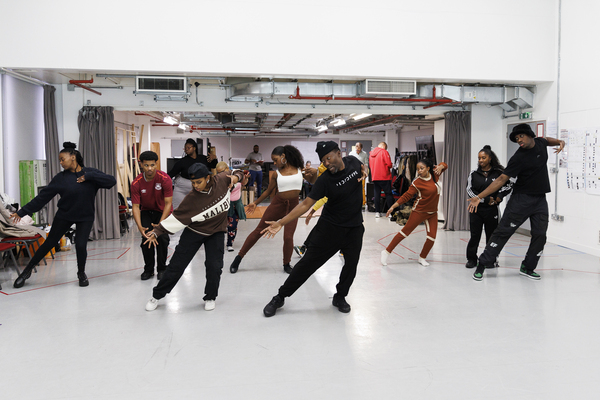 Photos/Video: First Look at Michael Luwoye and the Cast of MANDELA in Rehearsal Image