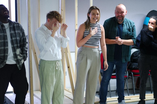 Photos/Video: First Look at Michael Luwoye and the Cast of MANDELA in Rehearsal Image