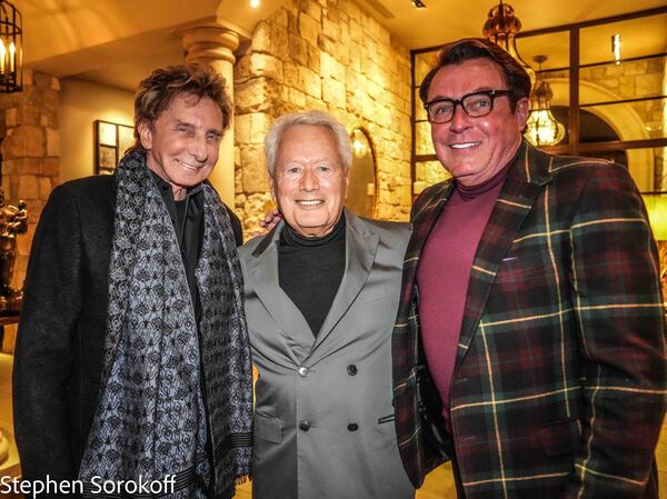 Barry Manilow, Stephen Sorokoff, Garry Kief Photo