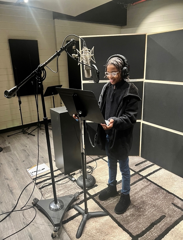 Photos: Corey J of MJ Records 'Angels We Have Heard on High' for CAROLS FOR A CURE Image