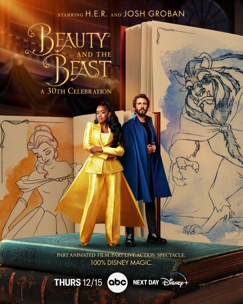 Photo: First Look at H.E.R. & Josh Groban in BEAUTY AND THE BEAST: A 30TH CELEBRATION Image