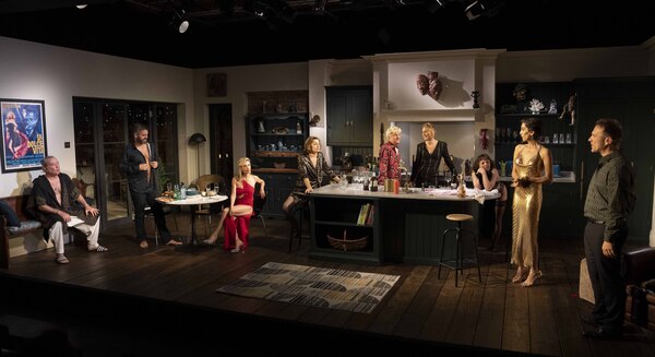 Photos: First Look at Timothy Hutton, Lisa Dwan & More in THE SEX PARTY at Menier Chocolate Factory Image