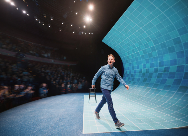 Photos: First Look at MIKE BIRBIGLIA: THE OLD MAN & THE POOL on Broadway Image