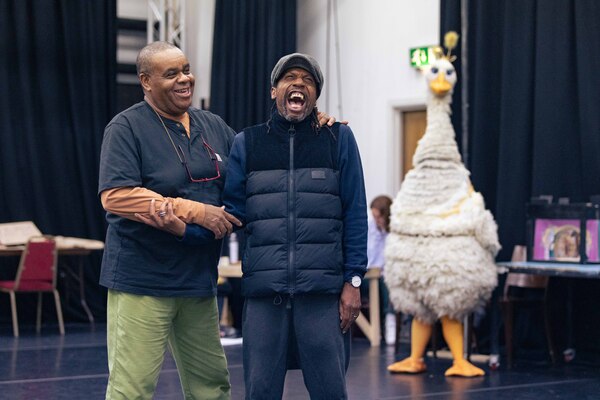 Photos: In Rehearsal For Hackney Empire's Christmas Pantomime MOTHER GOOSE 