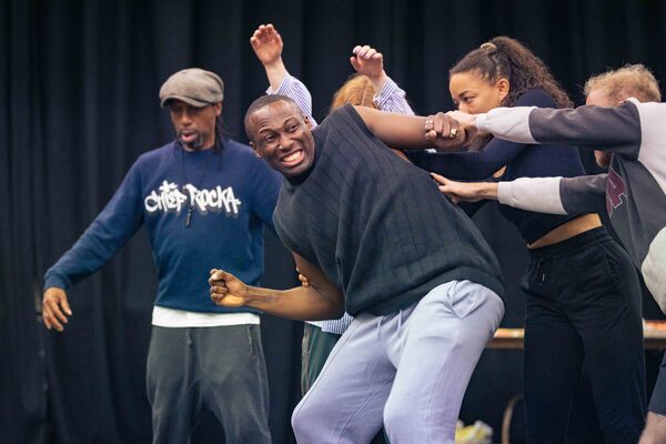 Photos: In Rehearsal For Hackney Empire's Christmas Pantomime MOTHER GOOSE 