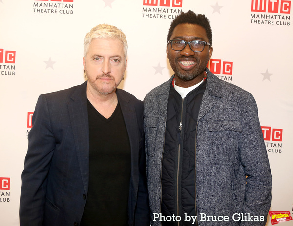 Playwright Anthony McCarten and Director Kwame Kwei-Armah Photo