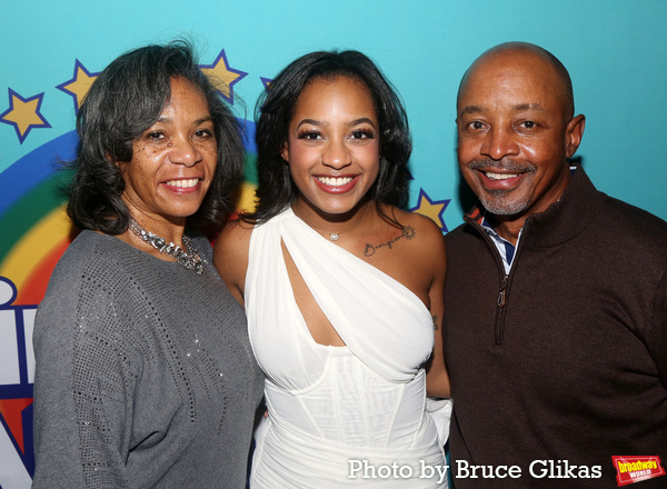 Olivia Elease Hardy and her parents Photo