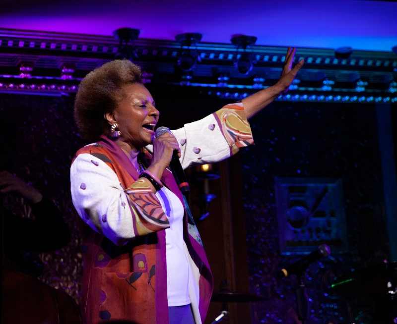 Review: Leslie Uggams ONLY IN NEW YORK Makes 54 Below The Place To Be This Week  Image