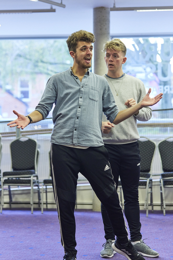 Photos: Go Inside Rehearsals for Wiltshire Creative's CINDERELLA Panto Image