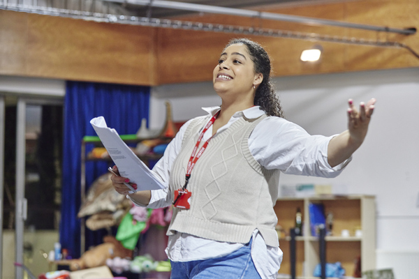Photos: Go Inside Rehearsals for Wiltshire Creative's CINDERELLA Panto Image