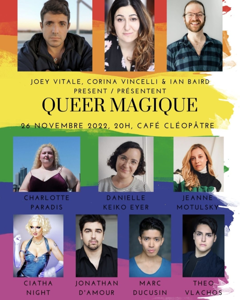 Previews: QUEER MAGIQUE: A CABARET EVENT at Café Cléopatra Image