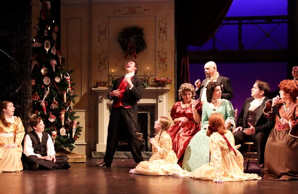 Sean Amato and Cast of A Christmas Carol Photo