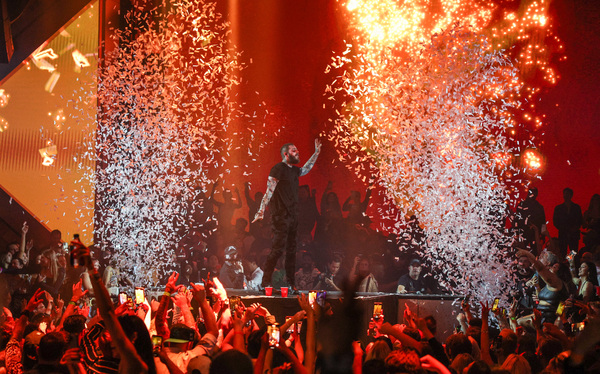 Photos: Post Malone Rocks Zouk Nightclub with Electric Performance Image
