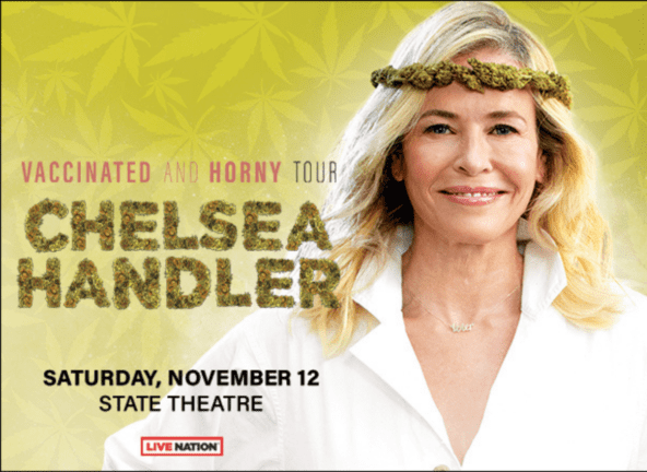 Review: PRESENTED BY LIVE NATION: CHELSEA HANDLER: VACCINATED AND HORNY TOUR at State Theater 