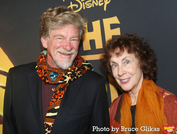 "The Lion King"  Film Co-Director Roger Allers and "The Lion King"  Book Writer Irene Photo