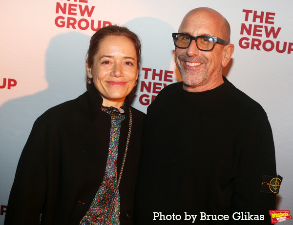 Mimi O’Donnell and The New Group Founding Artistic Director Scott Elliott Photo