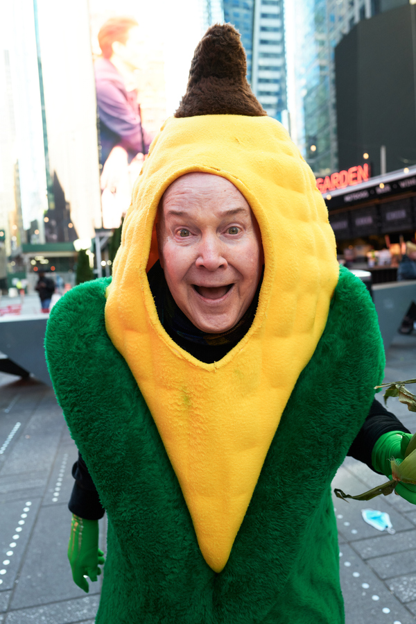 Photos & Video: The Company of SHUCKED Takes Over Times Square Image