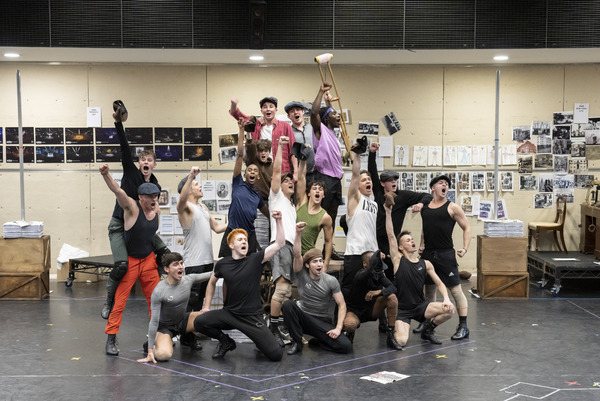 Photos: Inside Rehearsal For Disney's NEWSIES, Beginning in London This Month Image