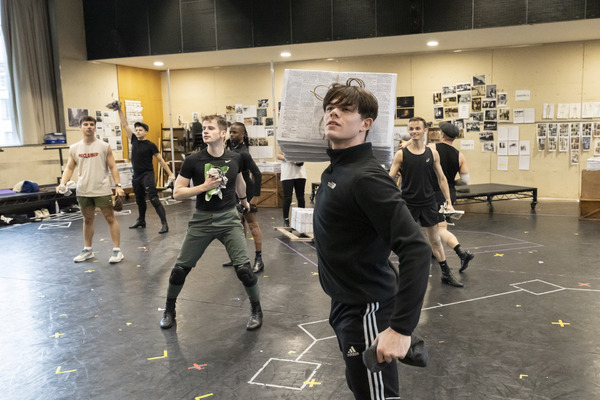 Photos: Inside Rehearsal For Disney's NEWSIES, Beginning in London This Month 