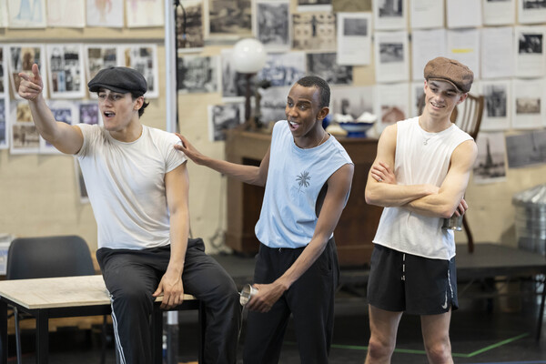 Photos: Inside Rehearsal For Disney's NEWSIES, Beginning in London This Month Image