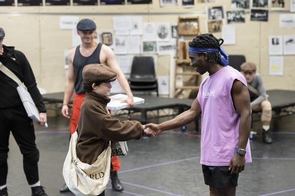 Photos: Inside Rehearsal For Disney's NEWSIES, Beginning in London This Month Image