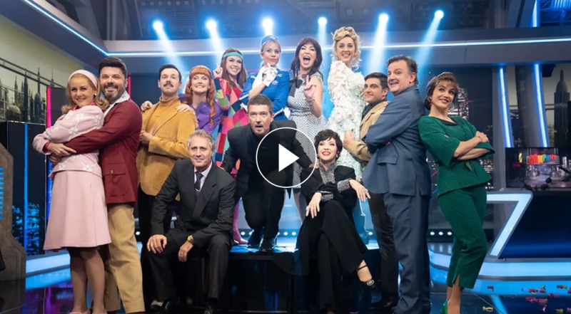 TV: Antonio Banderas y el reparto de COMPANY interpretan el tema principal en El Hormiguero 