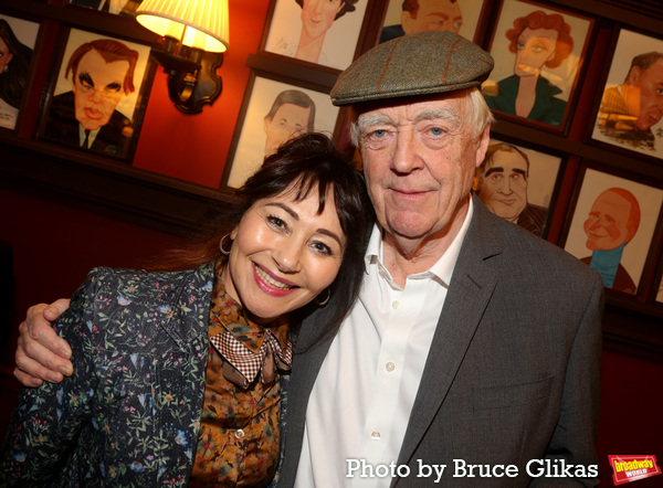 Frances Ruffelle and Sir Tim Rice Photo
