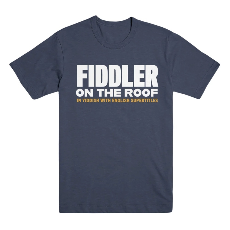 Fiddler On The Roof In Yiddish Logo Tee