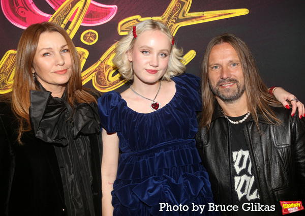 Producer Jenny Petersson, Doris Sandberg and Composer Max Martin Photo