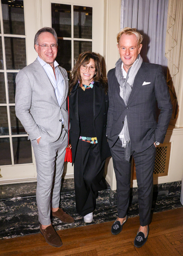 Andrew Saffir, Gina Gershon, Daniel Benedict Photo