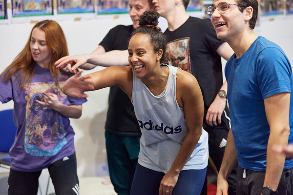 Photos: Inside Rehearsal For Corn Exchange Newbury's Christmas Pantomime, JACK AND THE BEANSTALK 