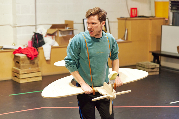 Photos: Inside Rehearsal For Corn Exchange Newbury's Christmas Pantomime, JACK AND THE BEANSTALK 