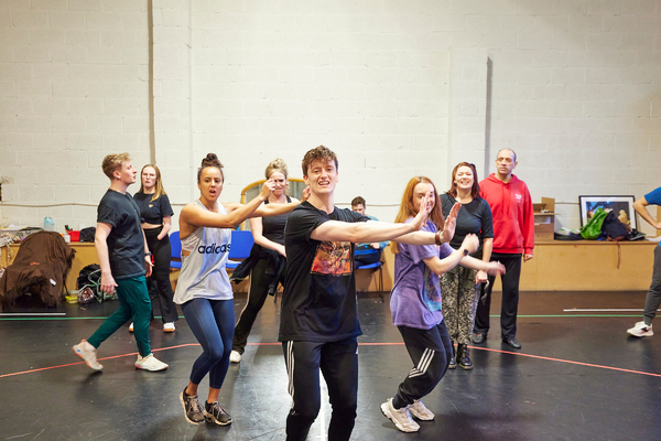 Photos: Inside Rehearsal For Corn Exchange Newbury's Christmas Pantomime, JACK AND THE BEANSTALK 